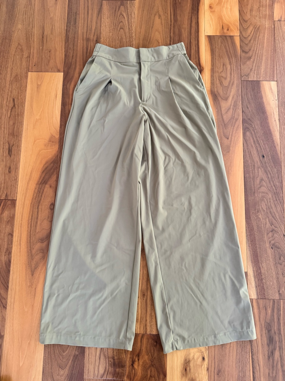 Athleta Pinnacle High Rise Trouser Sz 2 in Olive branch - Picture 13 of 16